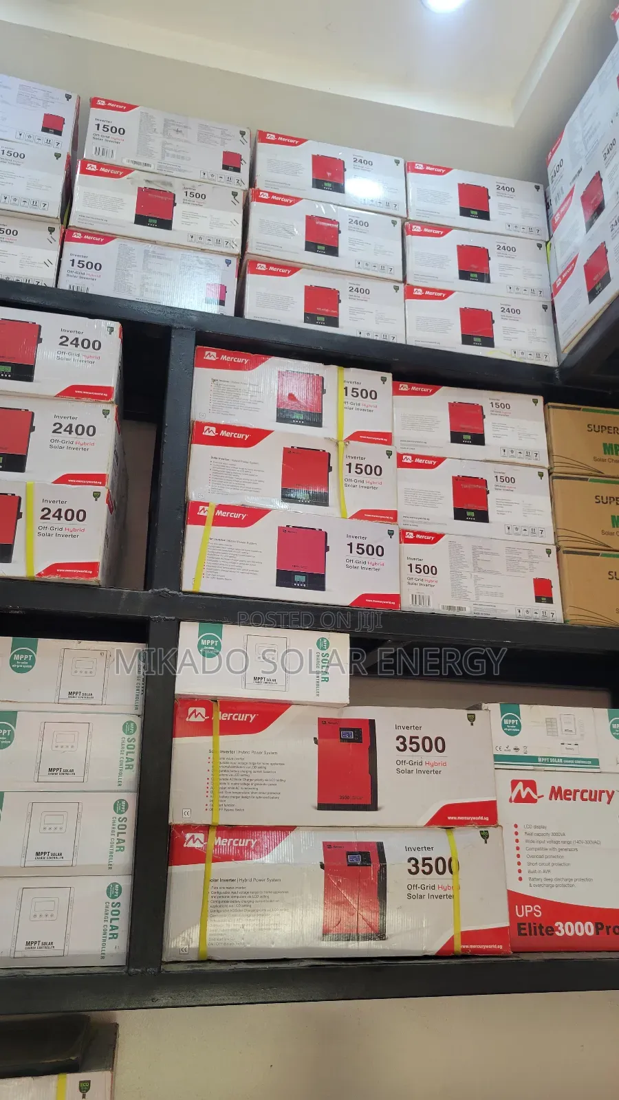 1.5kva 12v Mercury Hybrid Inverter Wall Mount