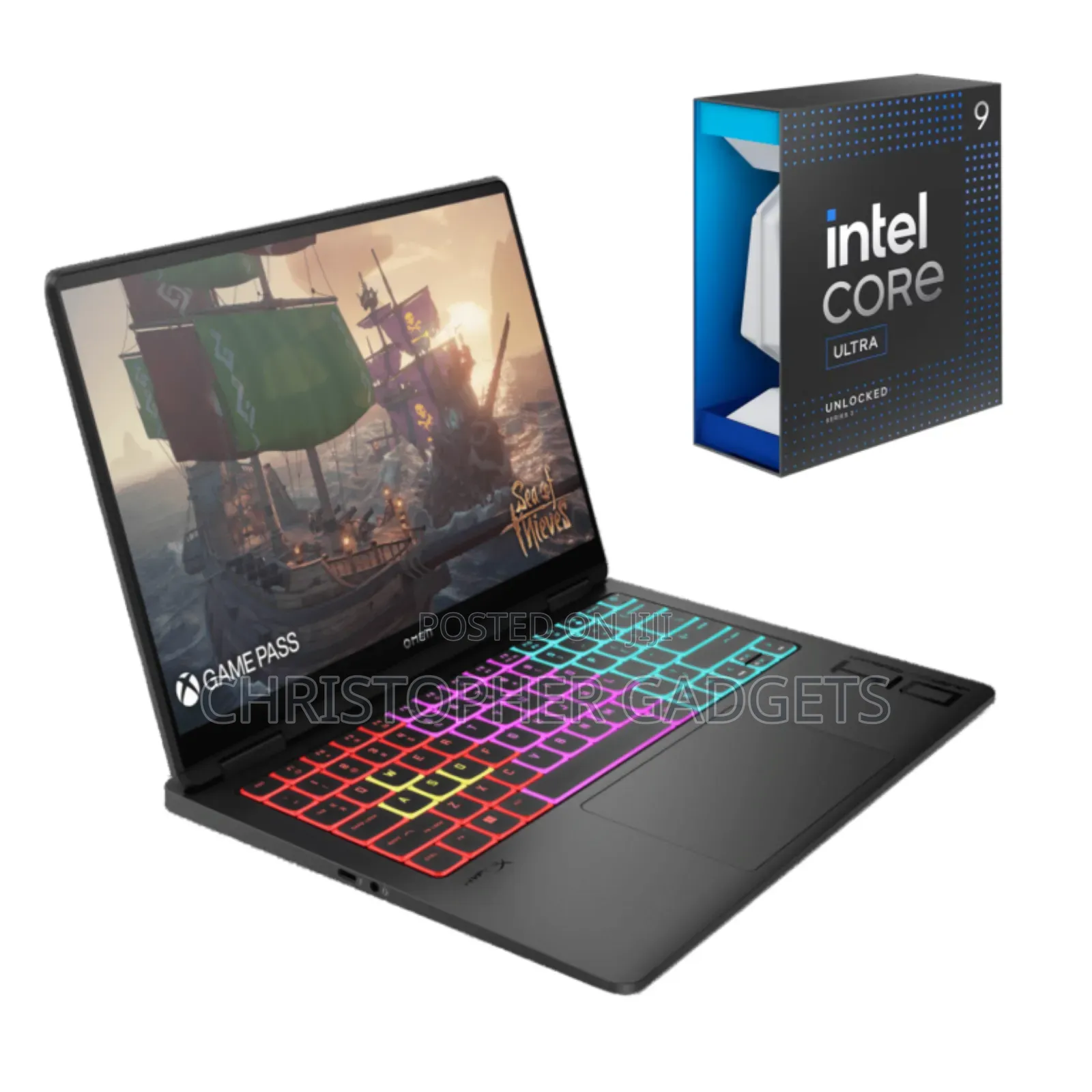 New Laptop HP Omen Transcend 14-Fb0023dx 32GB Intel Core Ultra 9 SSD 1T