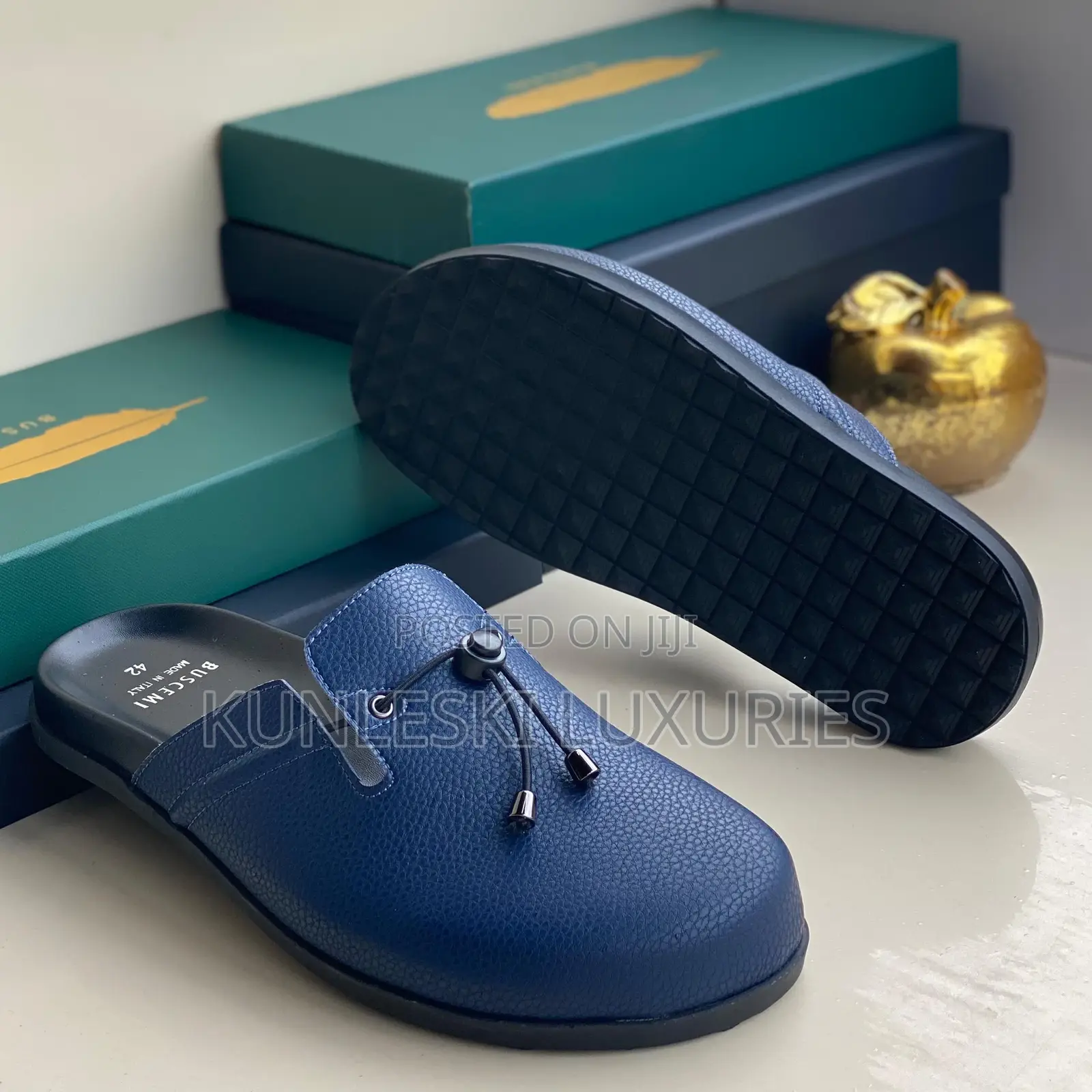 Original Buscemi Men Leather Half Shoe Collection