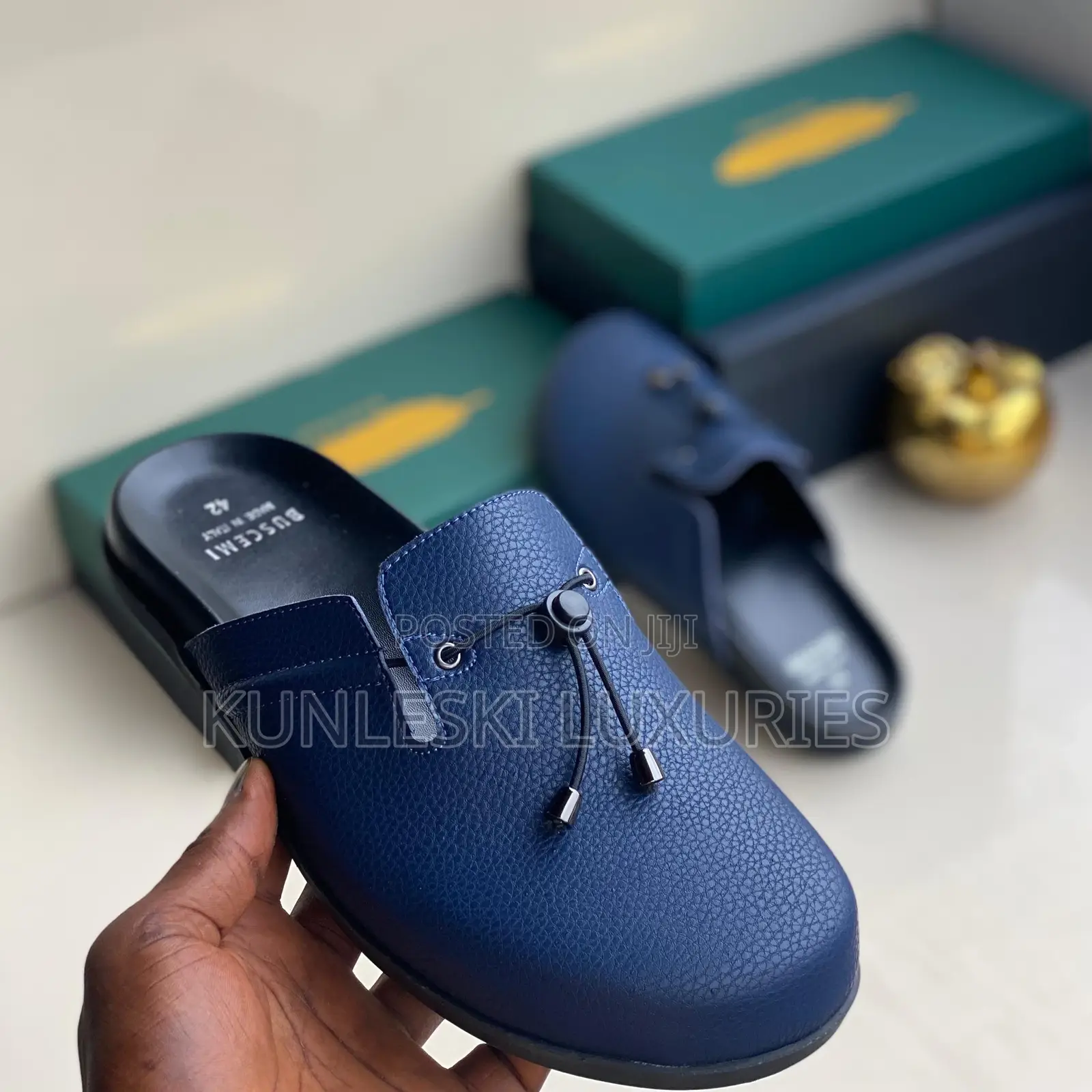 Original Buscemi Men Leather Half Shoe Collection