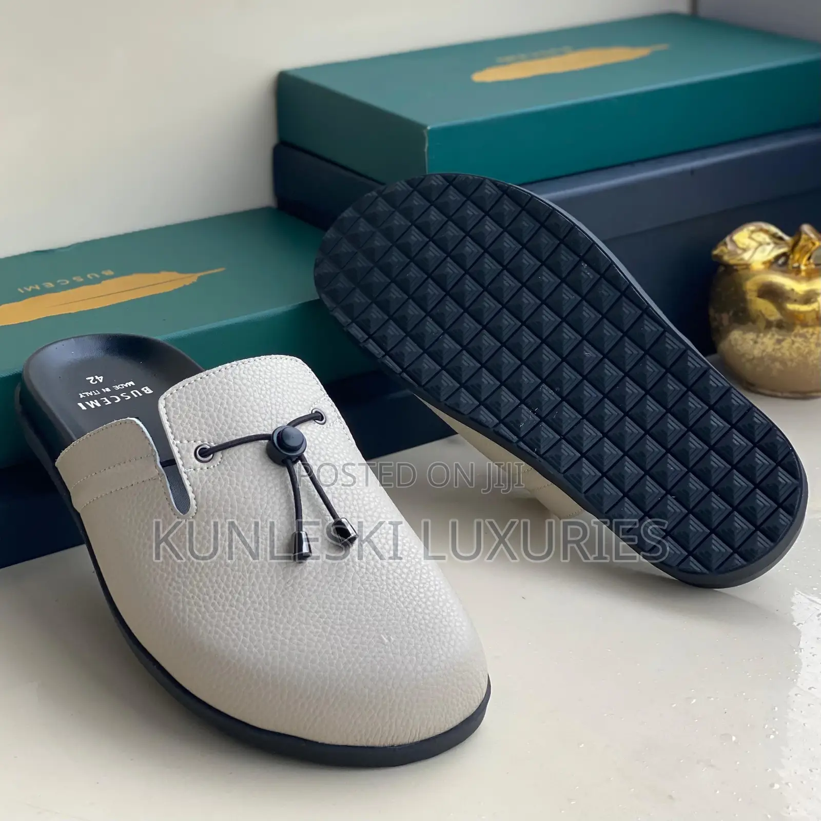 Original Buscemi Men Leather Half Shoe Collection