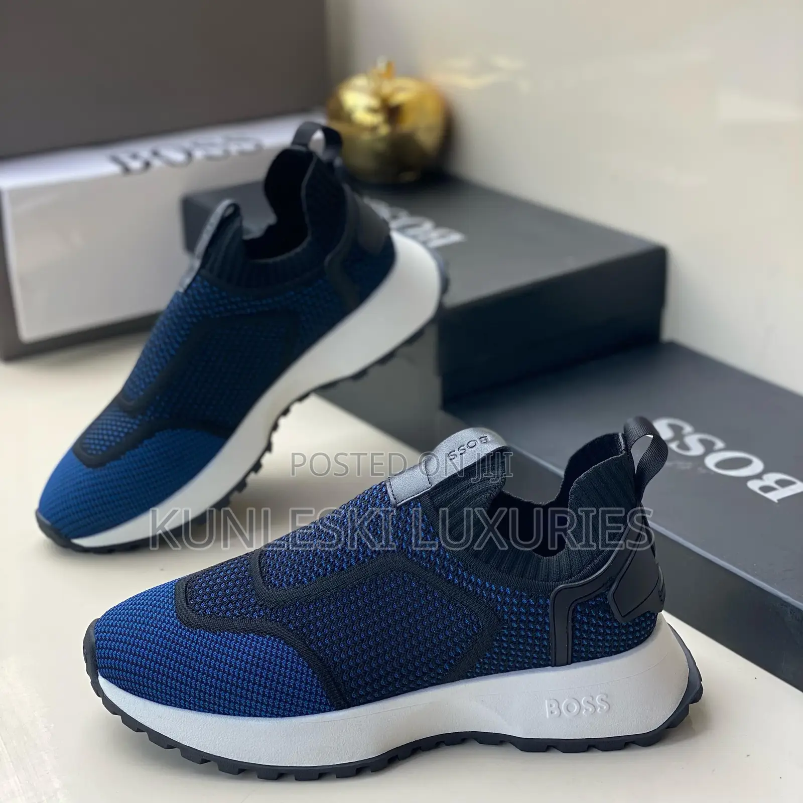 Original Boss Blue Sneakers