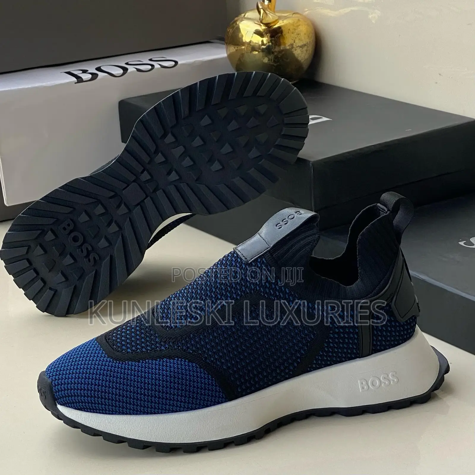 Original Boss Blue Sneakers