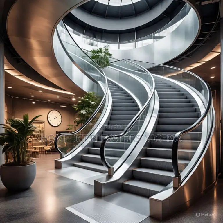 Indoors, Outdoor, Heavy Duty, Public Escalator