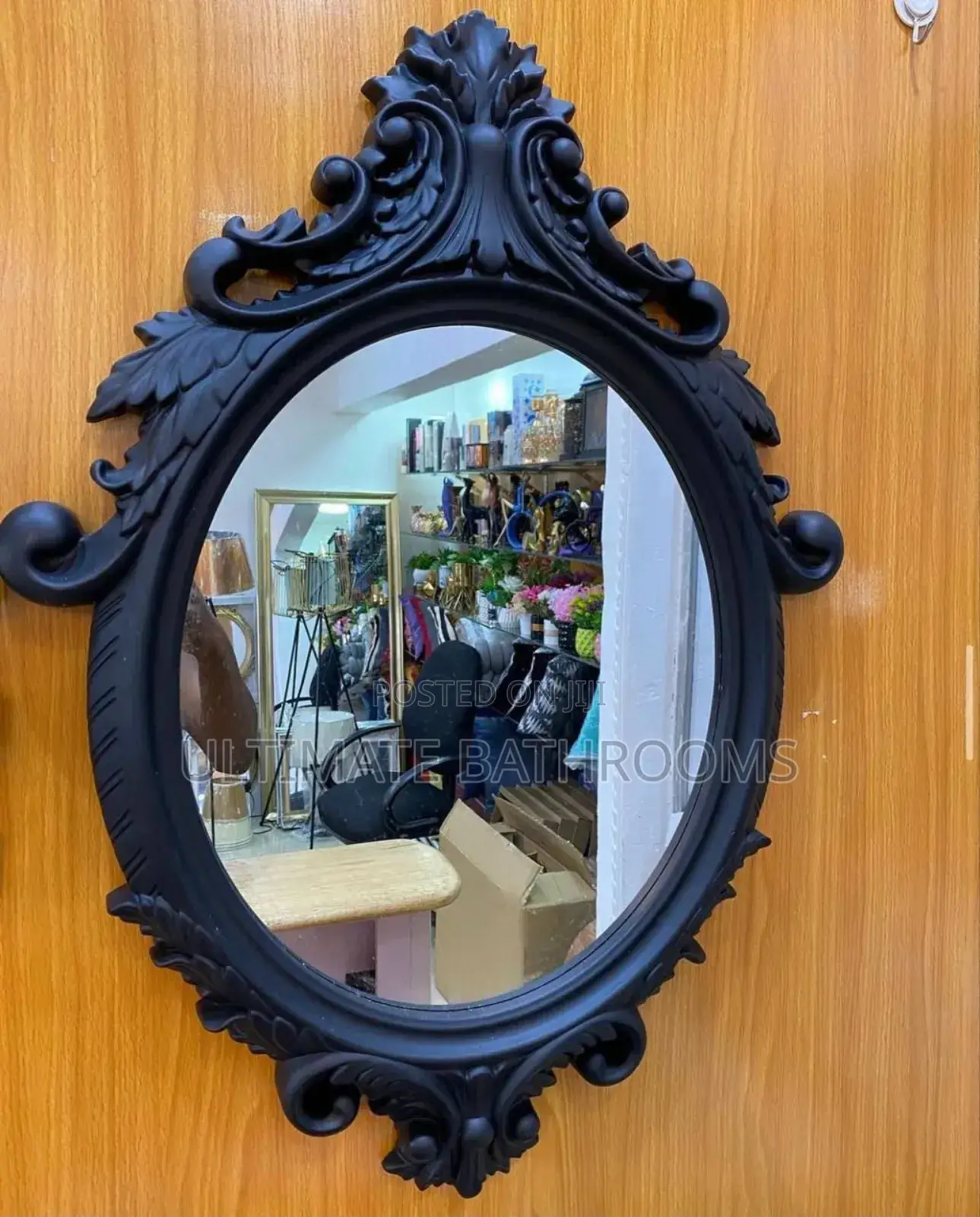Black Bathroom Mirror Without Light