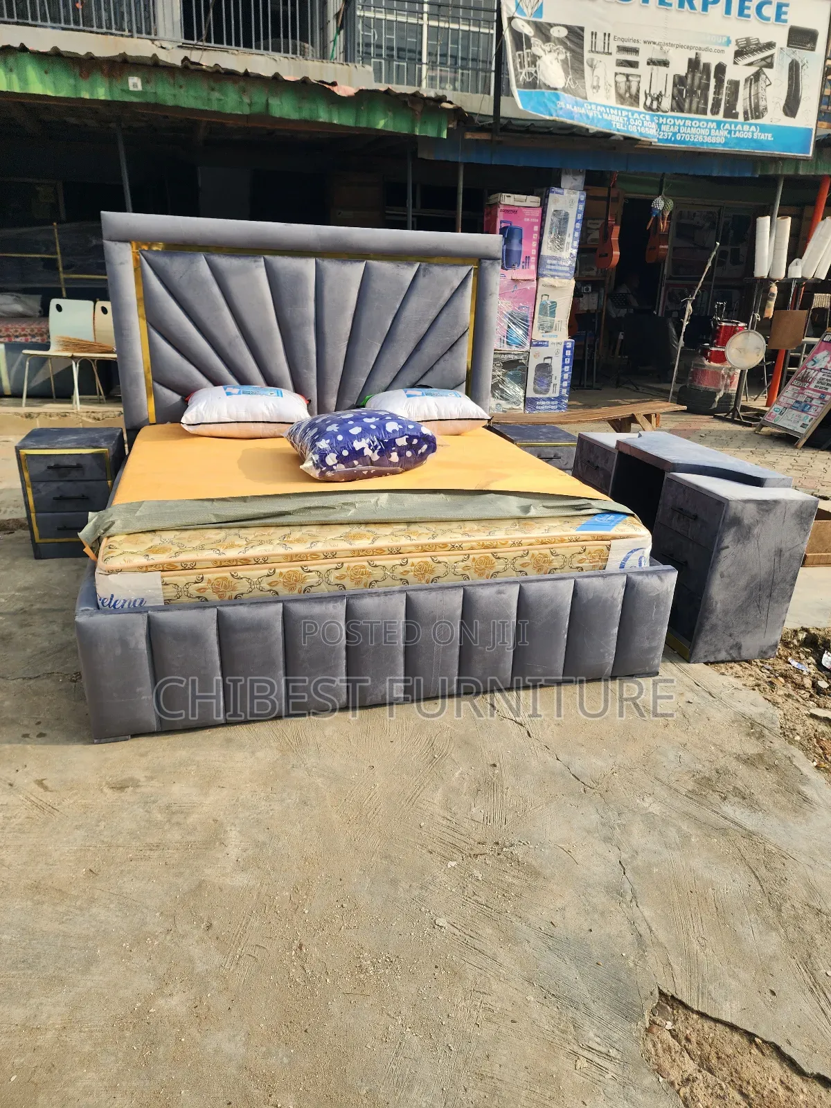 Brand New Executive 6by6 Set of Bed.