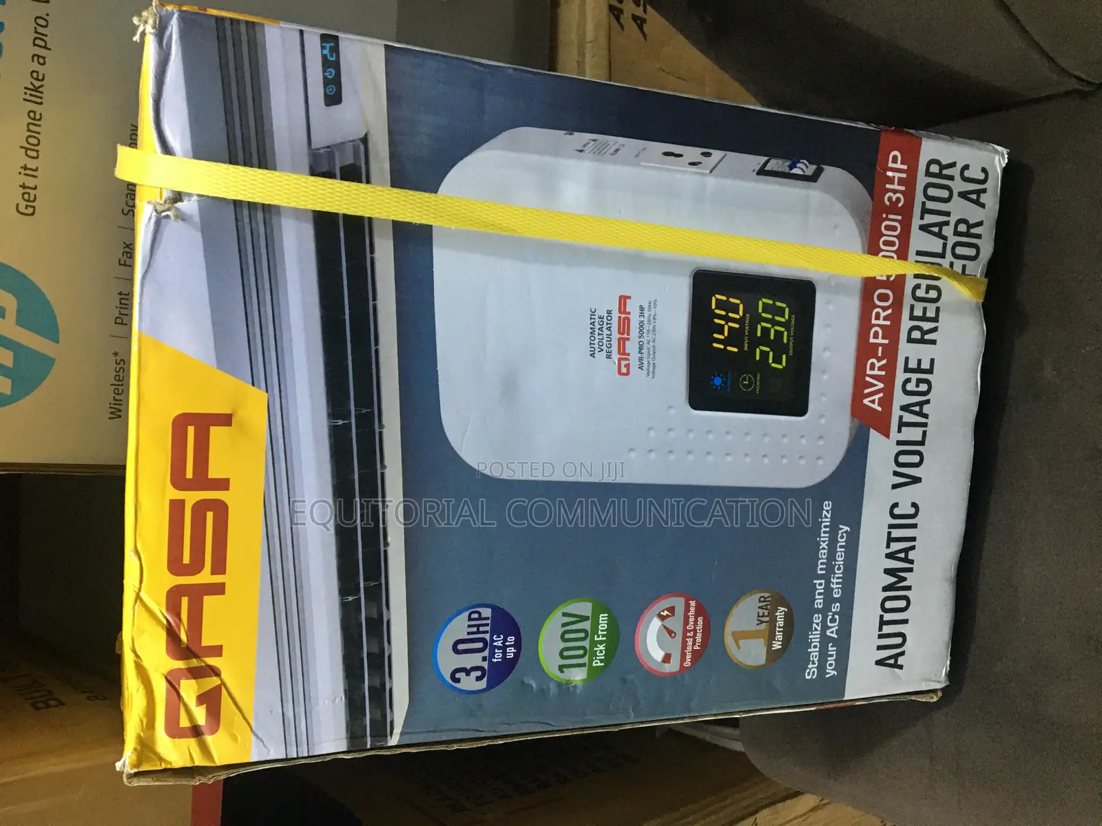 Qasa 5000i Avr With Delay Mechanism High Voltage Cutoff