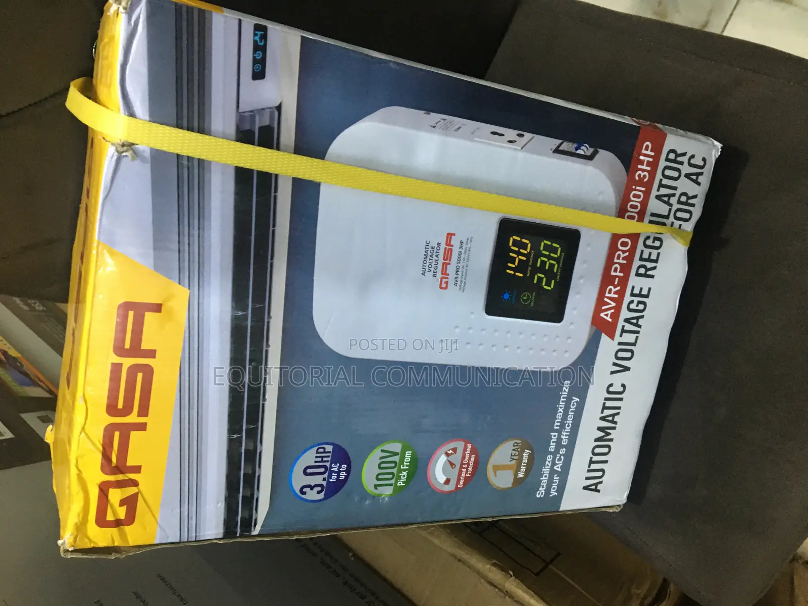Qasa 5000w Regulator With Automatic Reset