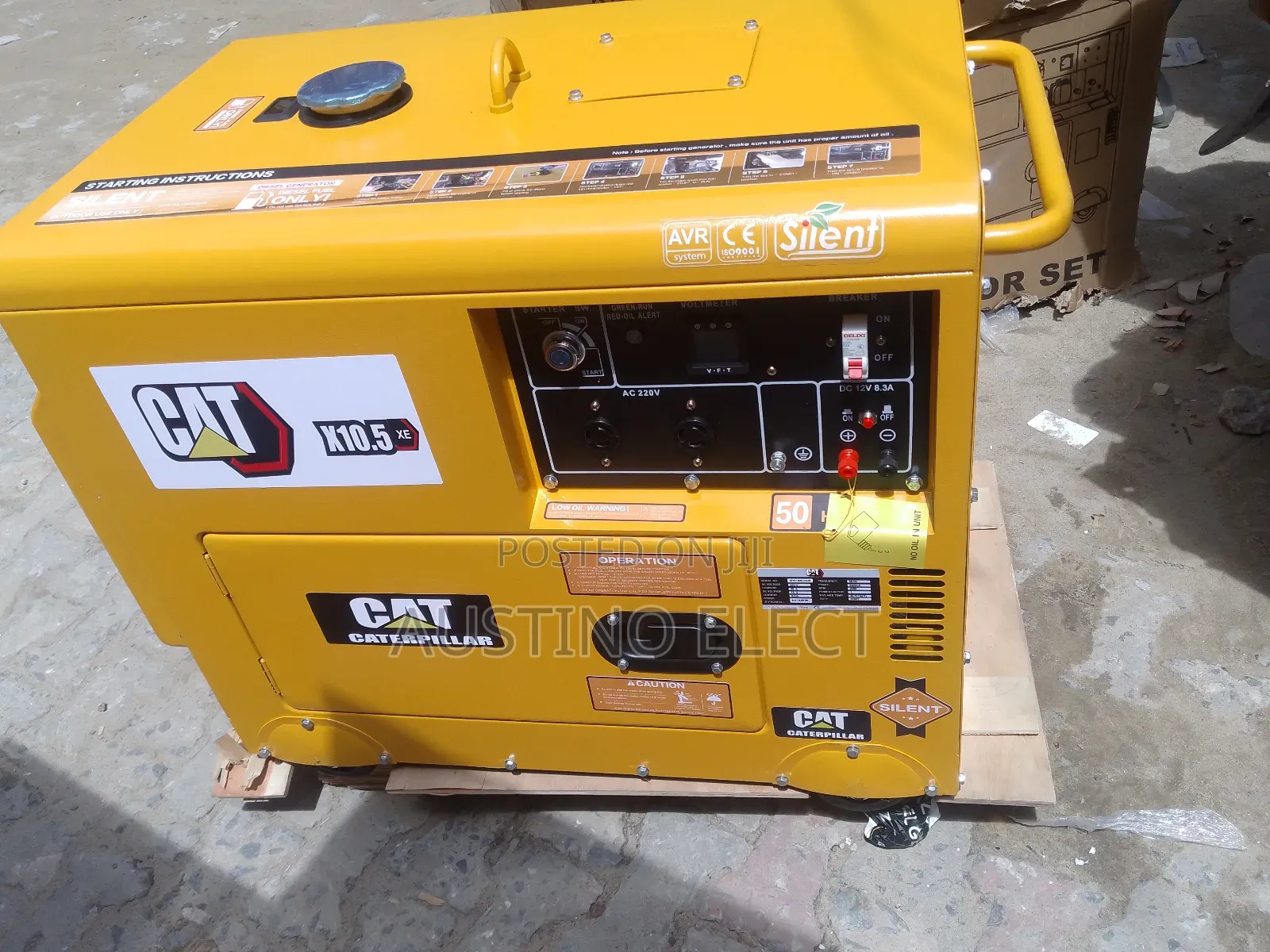 Original 12kva Cat Soundproof Generator