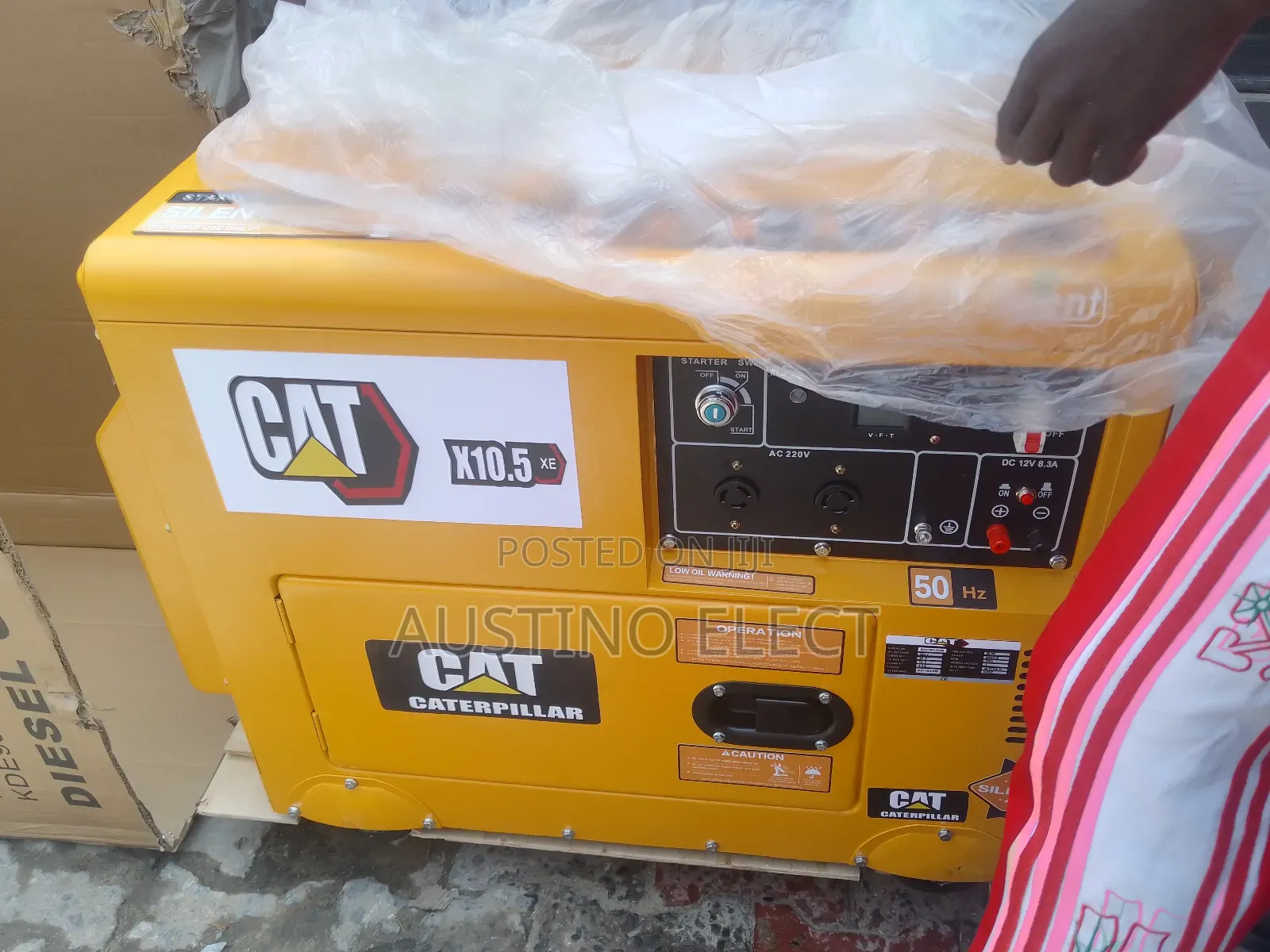 A Very Sound 12kva Soundproof Generator