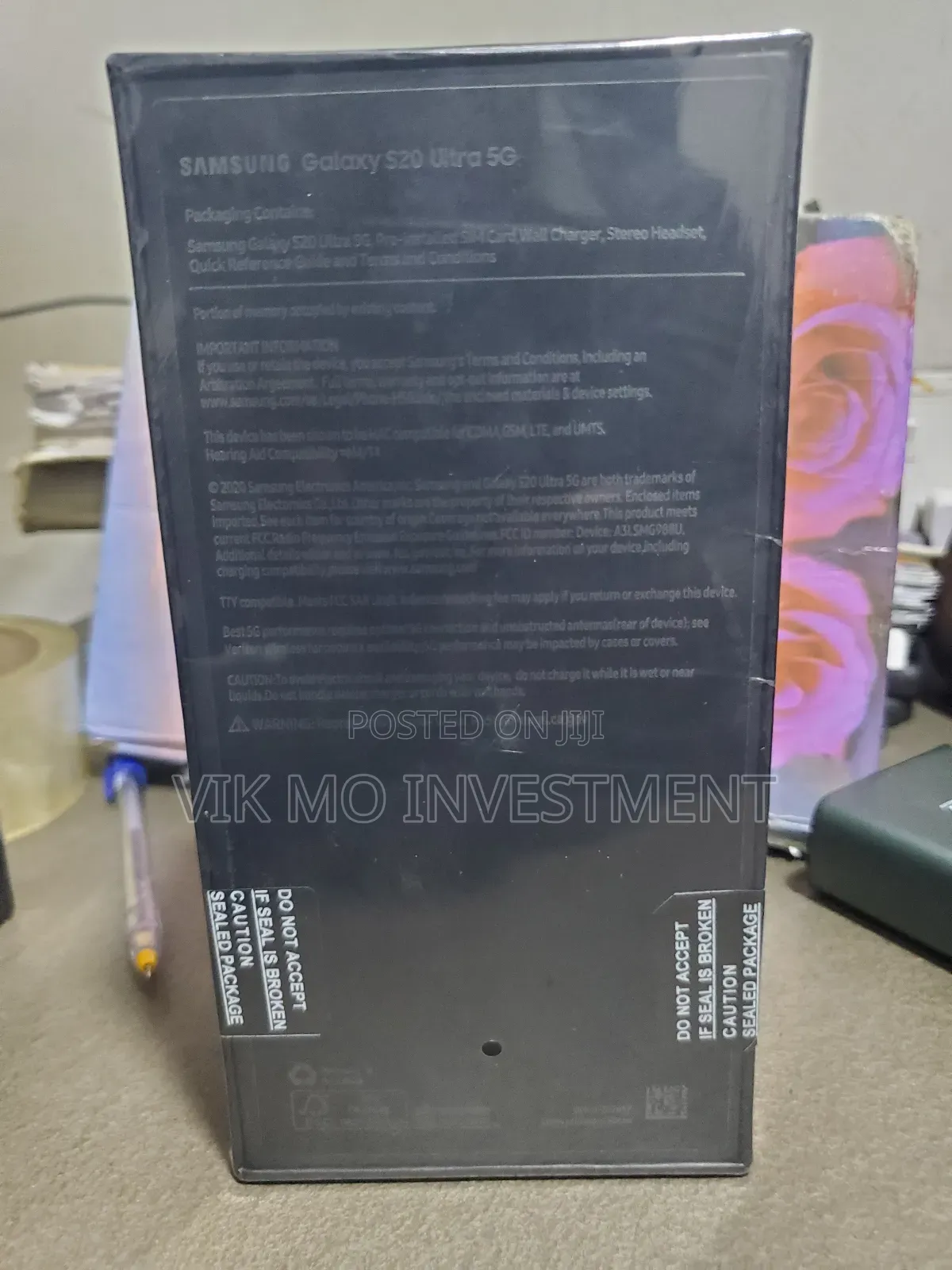 New Samsung Galaxy S20 Ultra 5G 128 GB