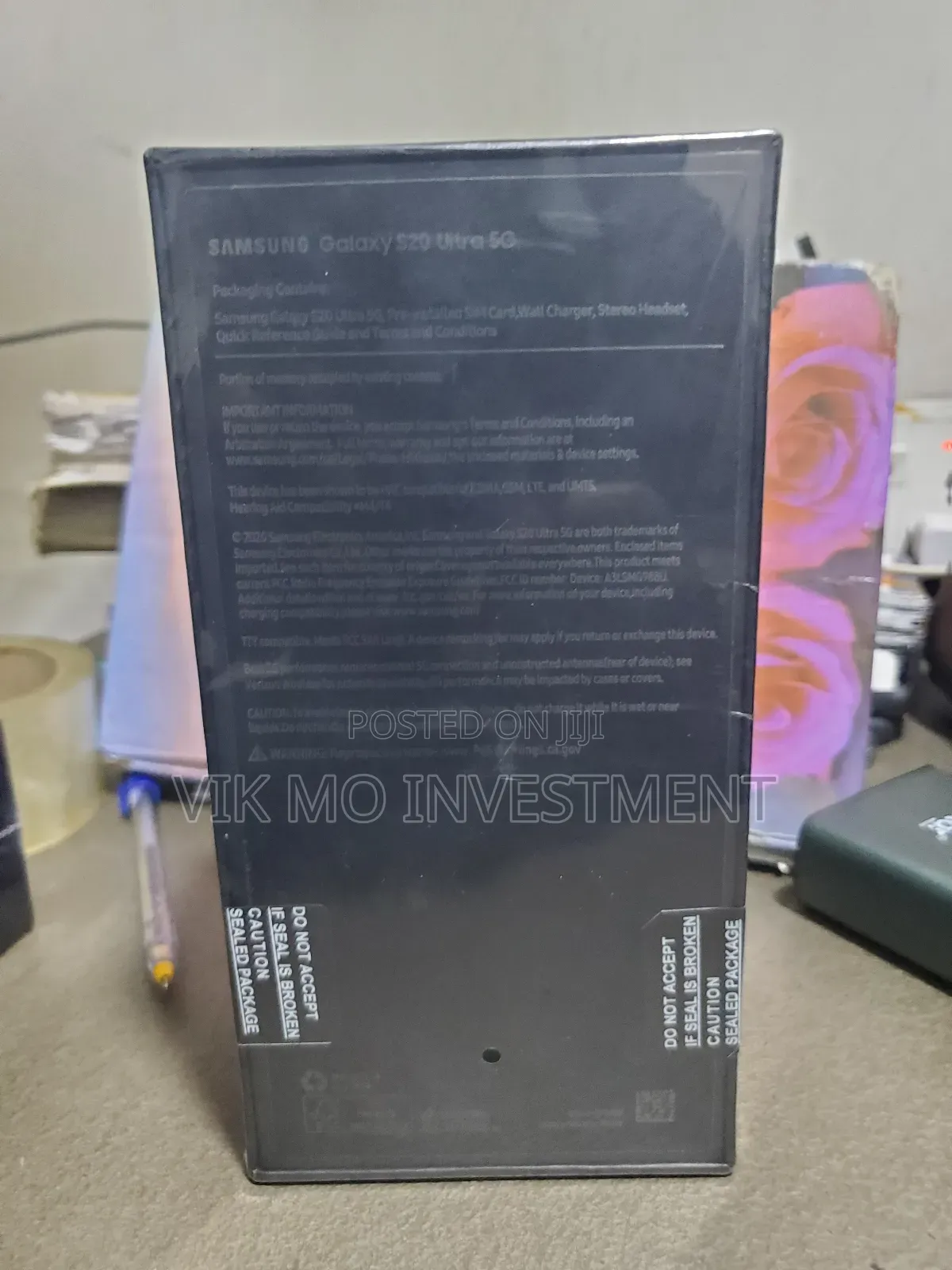 New Samsung Galaxy S20 Ultra 5G 256 GB