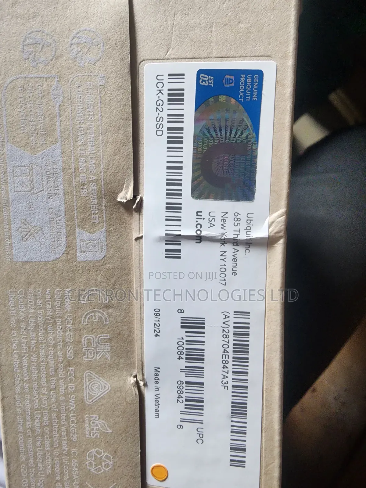 Ubiquiti Cloud Key Gen2 SSD
