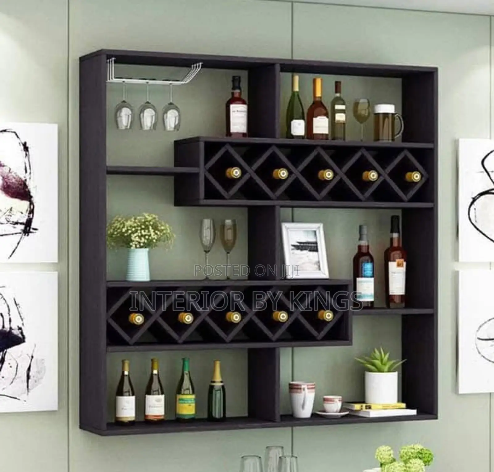 Luxury Wall Bar Made With High Quality Strong Board