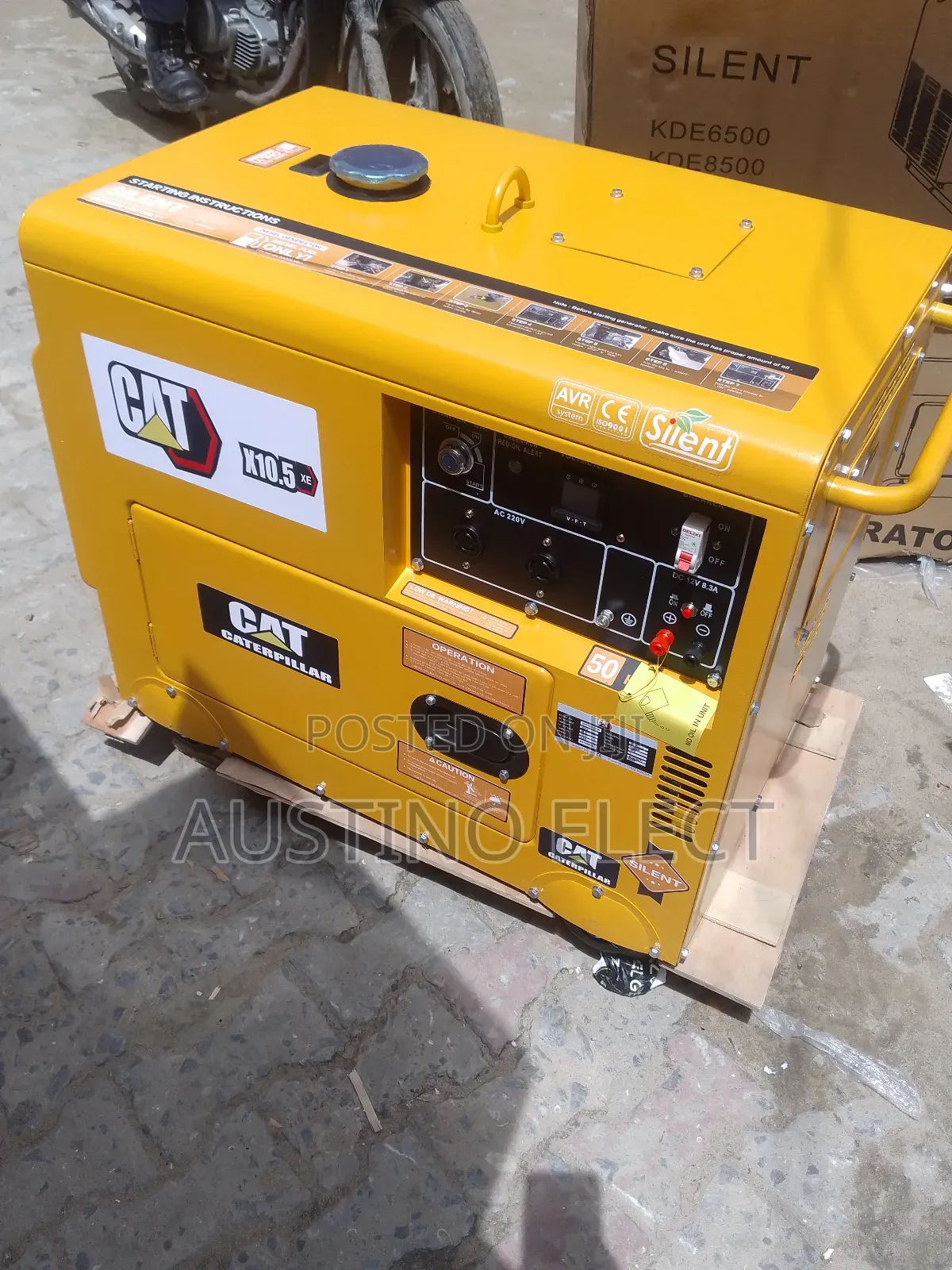 Luxury12kva Cat Soundproof Generator