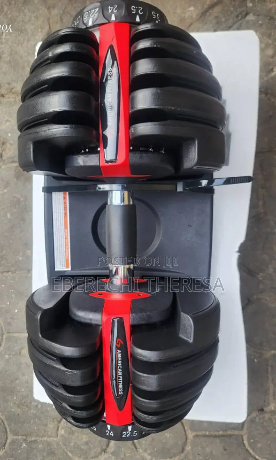 24kg Dumbbell Set