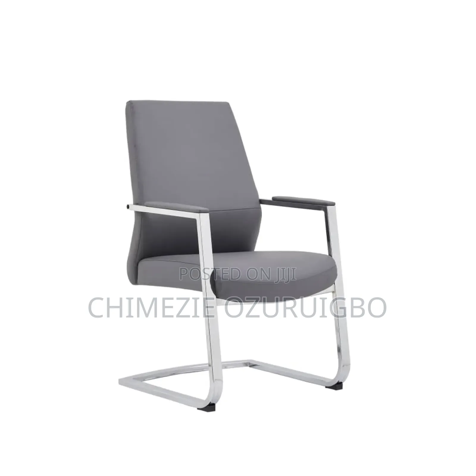 Grey Coloured Executive Visitors Chair