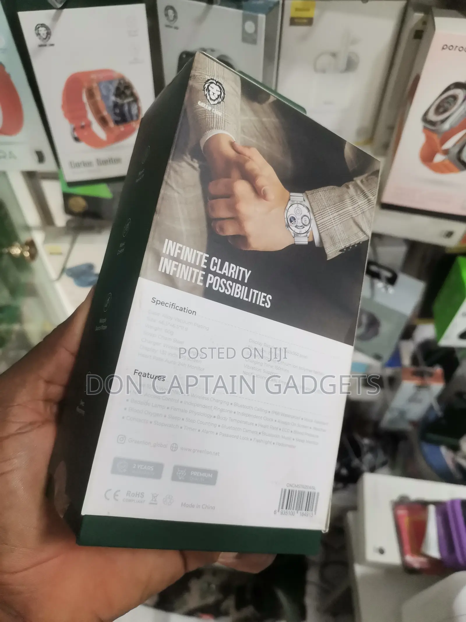 Green Lion Smart Watch ( G Master 2 )
