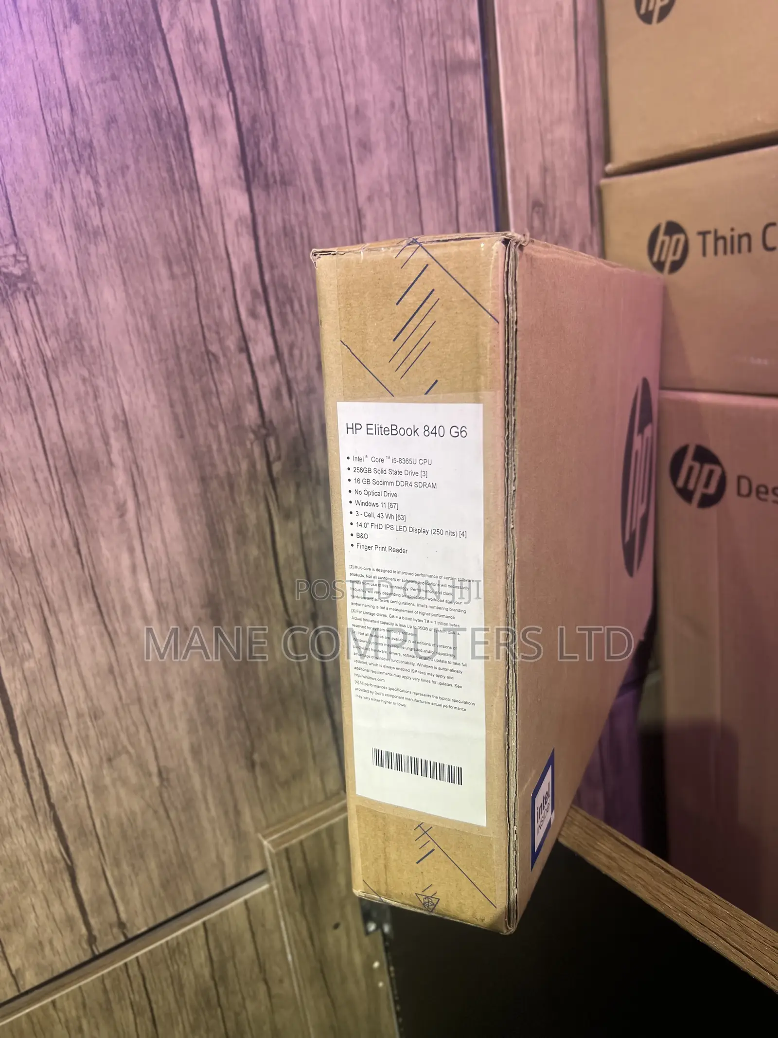 New Laptop HP EliteBook 840 G5 16GB Intel Core I5 SSD 256GB