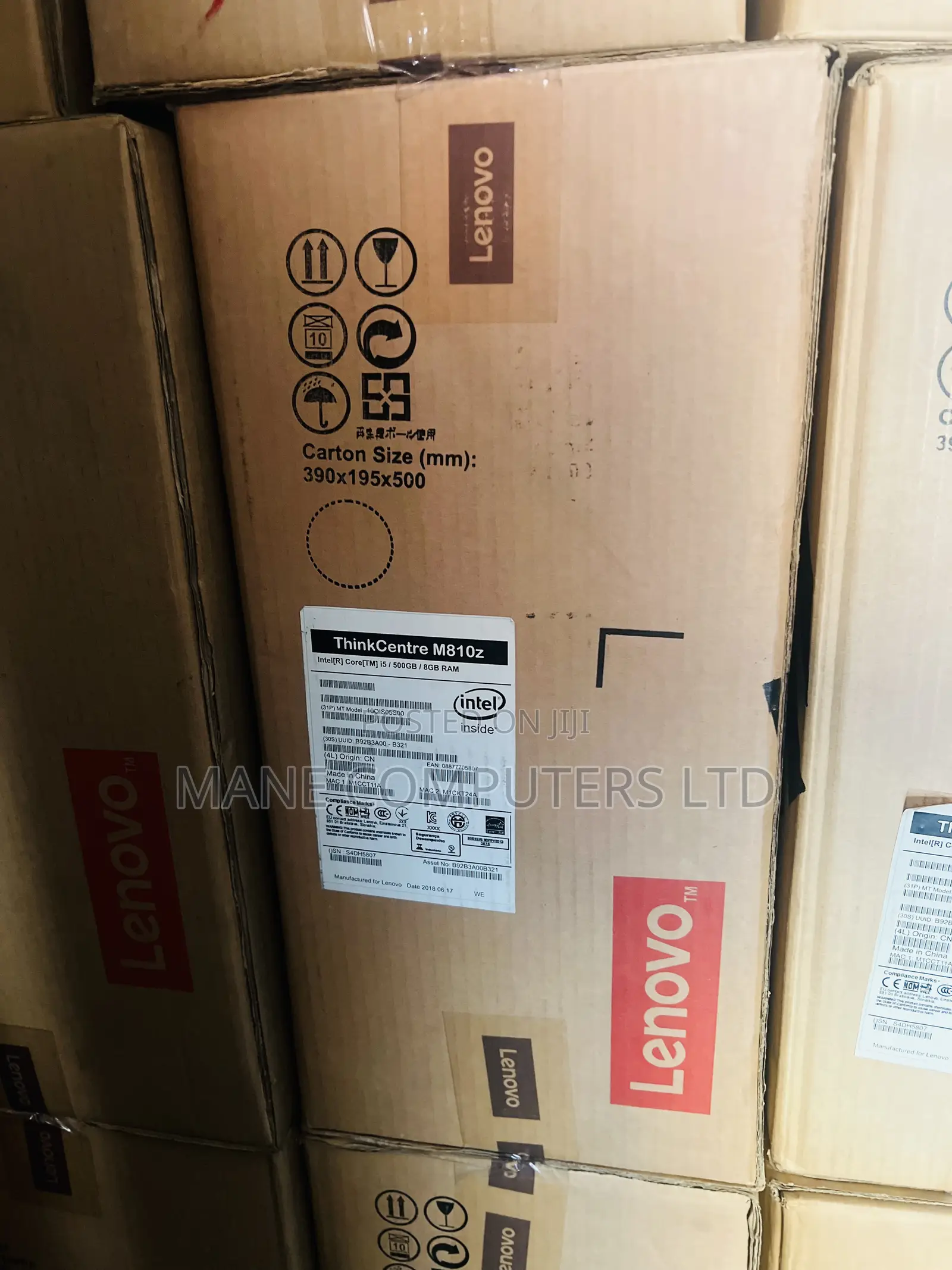 New Lenovo ThinkCentre M810z AIO 8GB Intel Core I5 HDD 500GB
