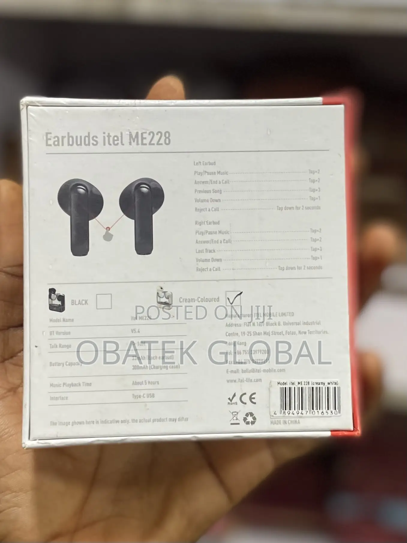 Itel Me228 Earbuds