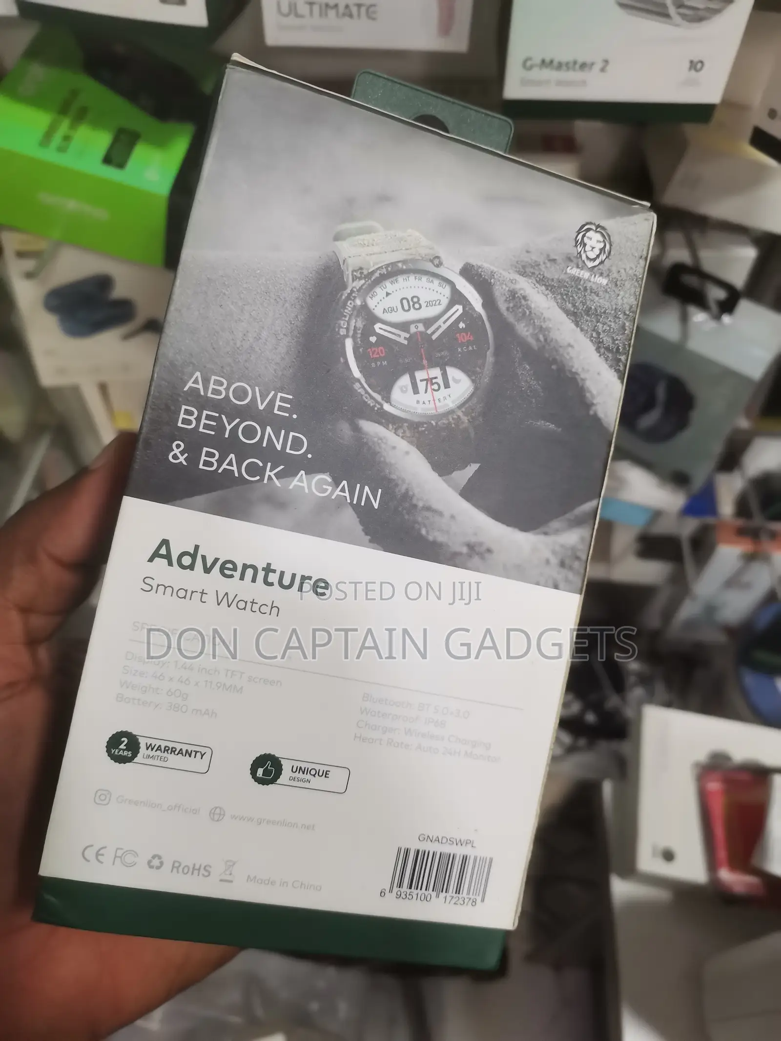 Green Lion Smart Watch ( Adventure ) Purple