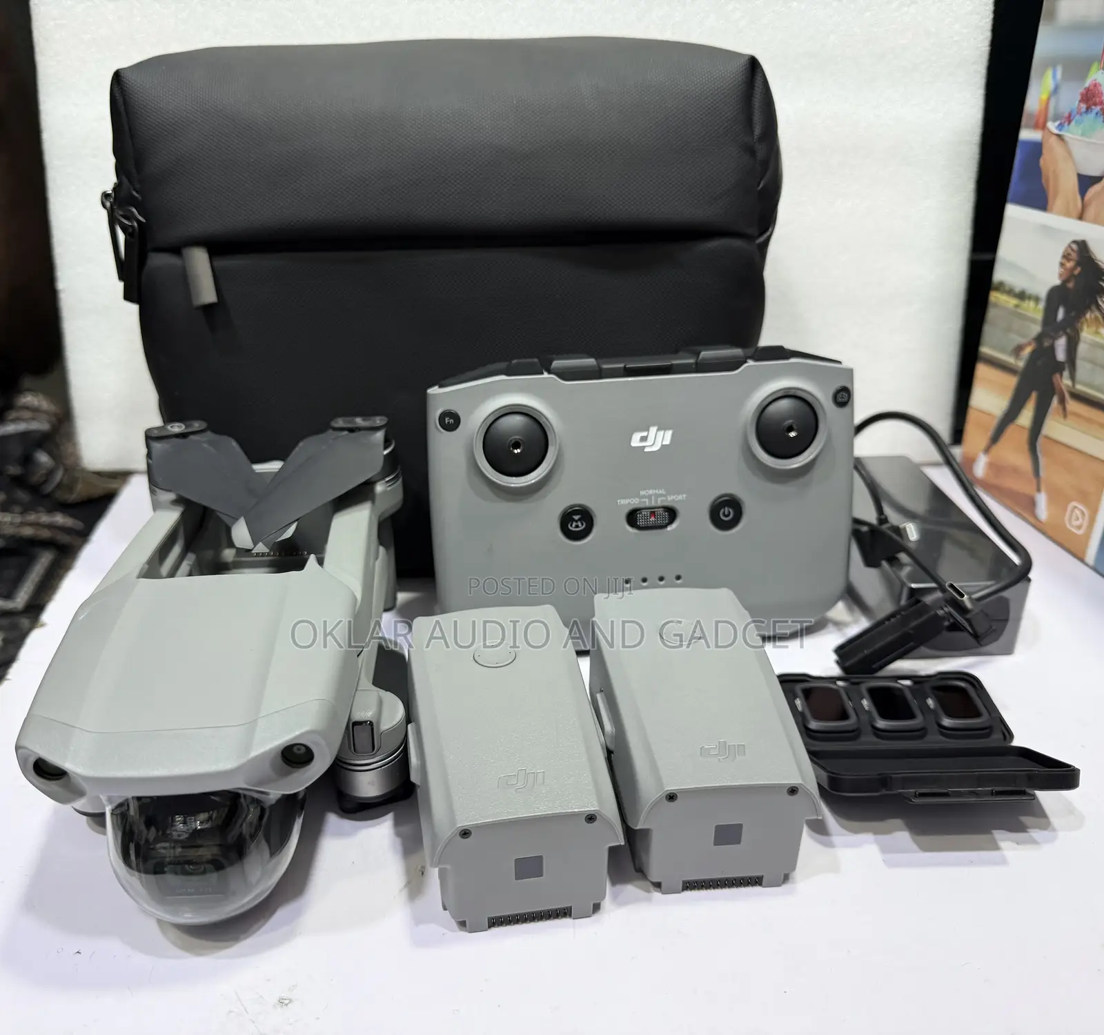 Dji Air 2 Flymore Combo Drone With 2 Batteries And Bag