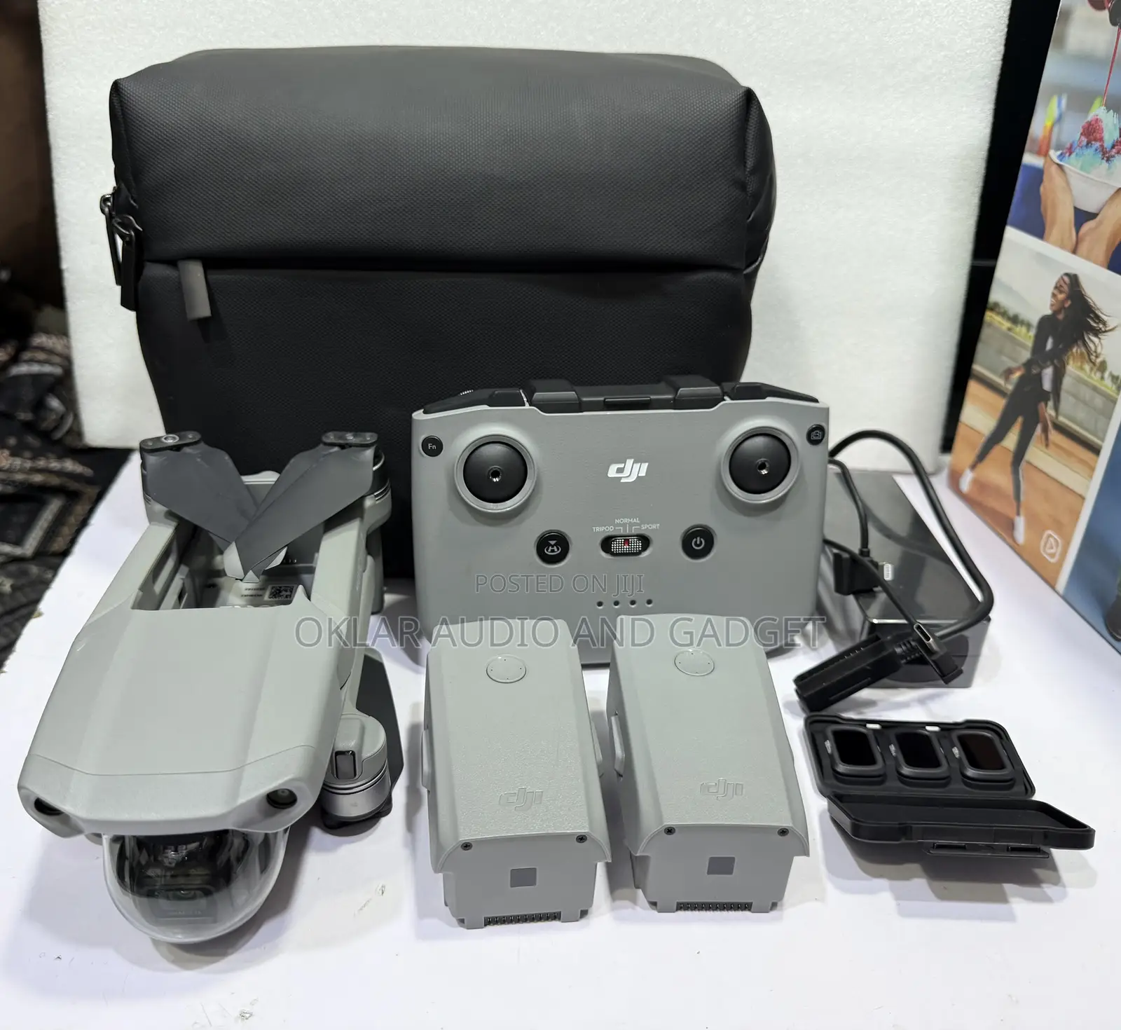 Dji Air 2 Flymore Combo Drone With 2 Batteries And Bag