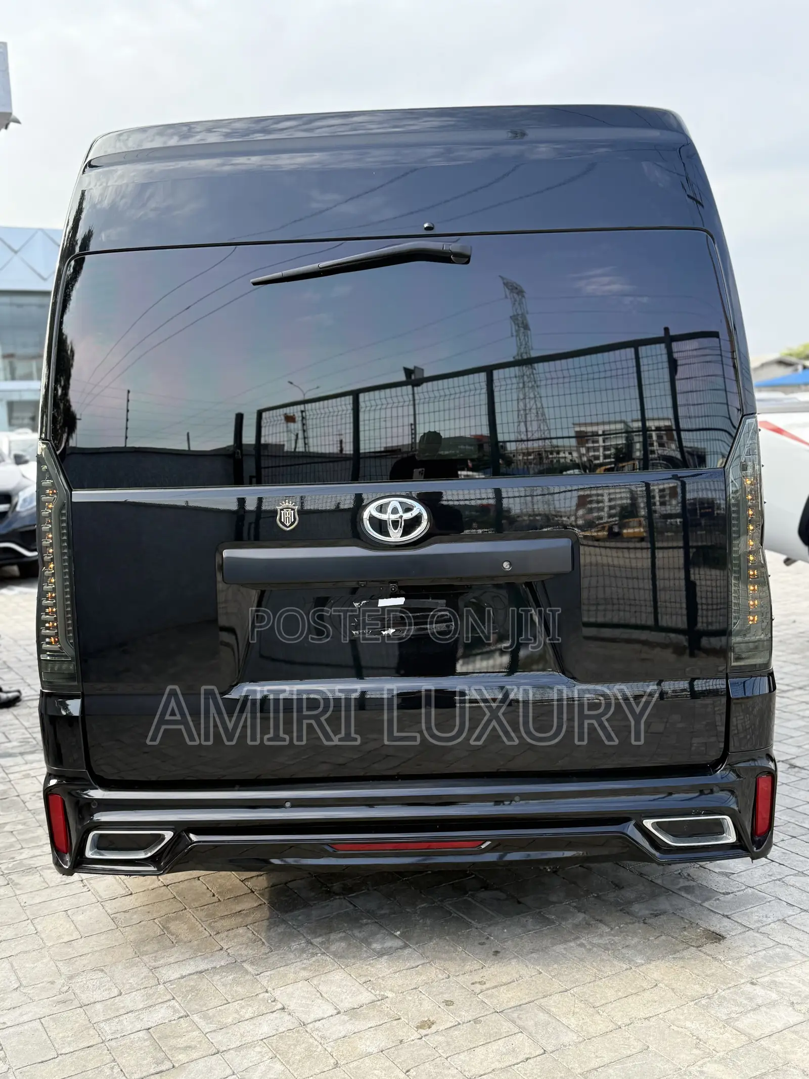 New Toyota HiAce 2025 Black