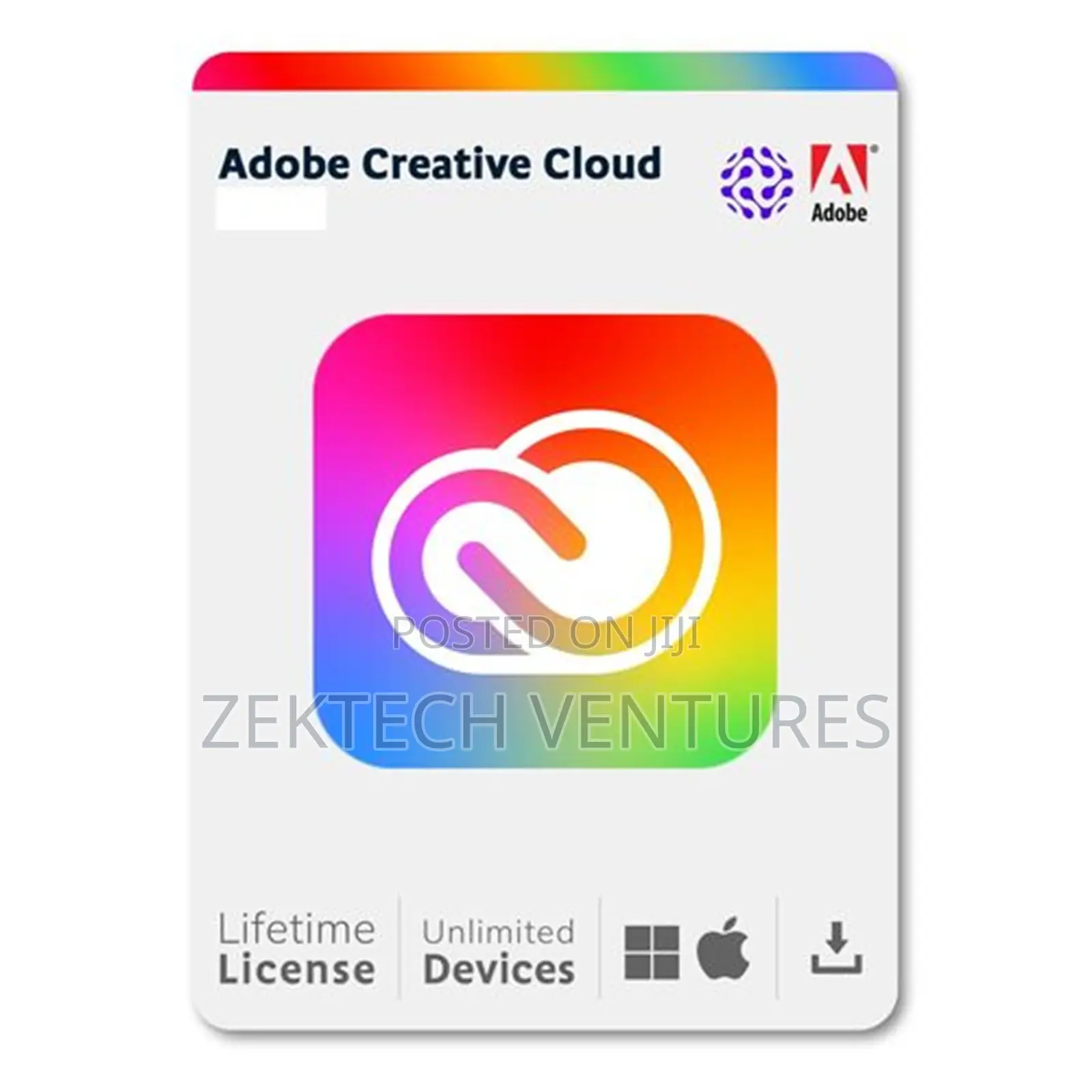 Adobe Creative Cloud 1-Year Subscription