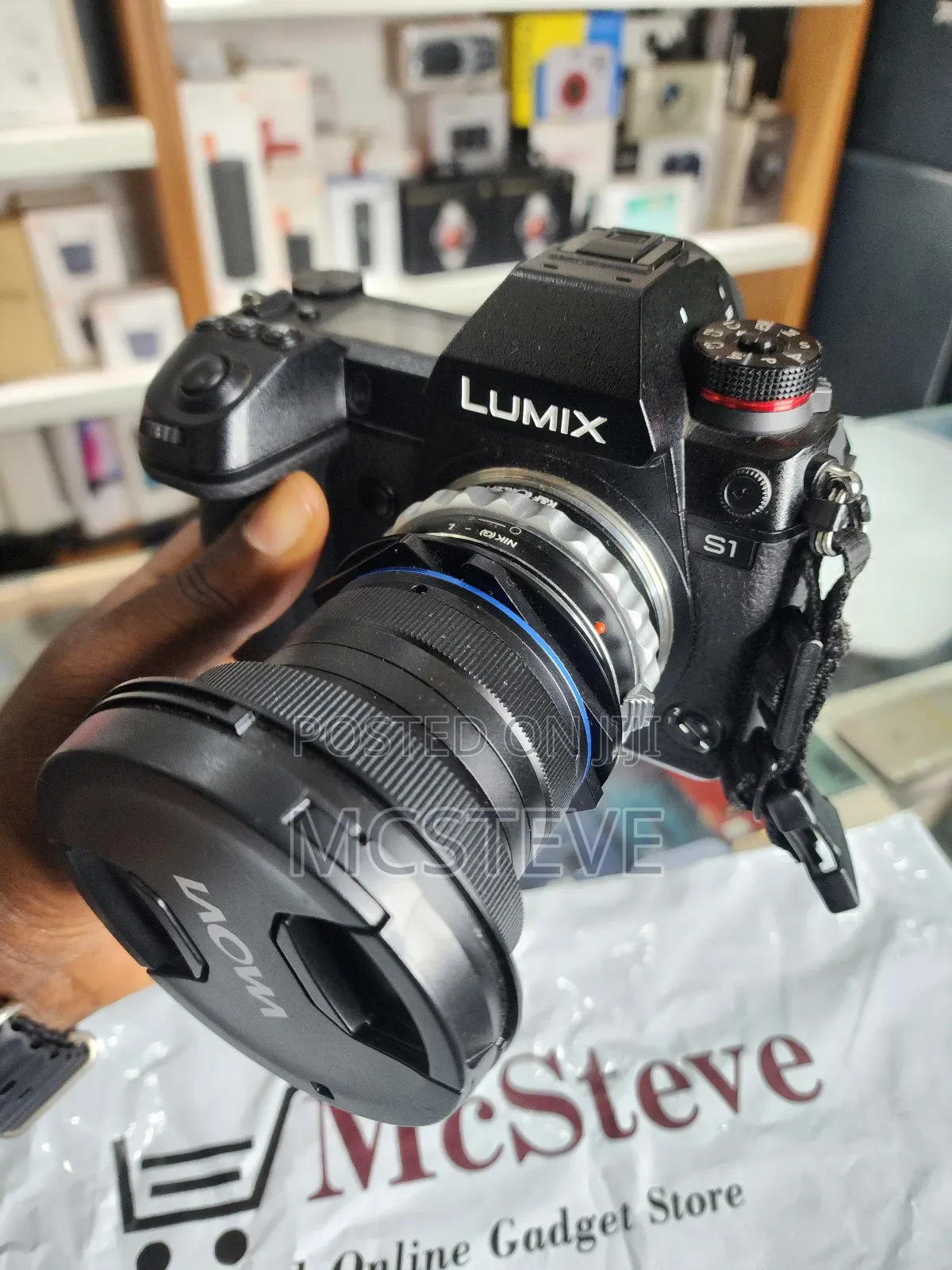Panasonic Lumix S1 Full Frame Camera With 15mm Macro Lens