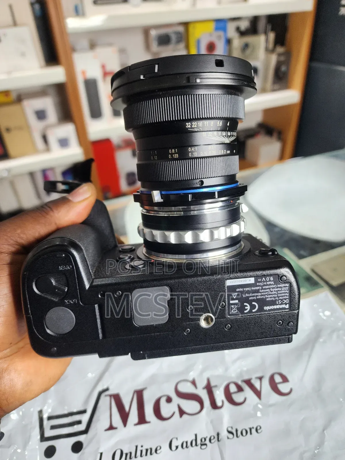 Panasonic Lumix S1 Full Frame Camera With 15mm Macro Lens