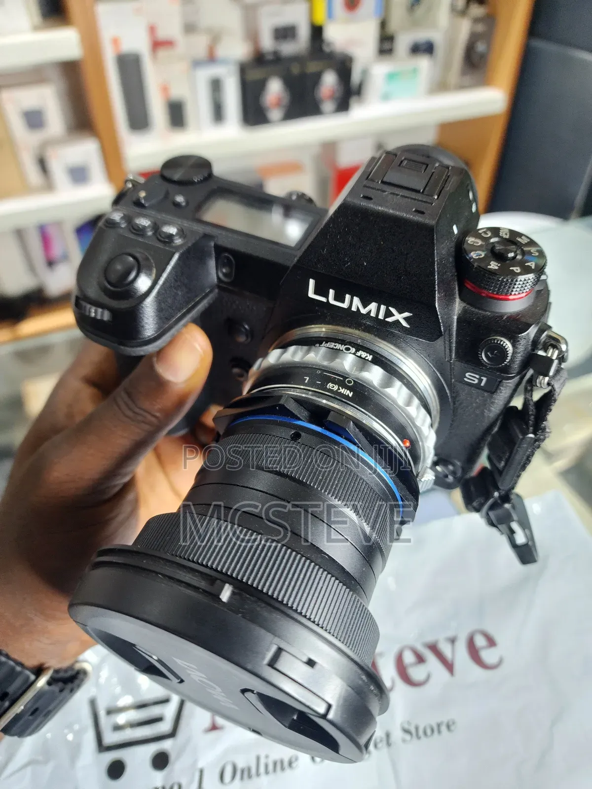 Panasonic Lumix S1 Full Frame Camera With 15mm Macro Lens