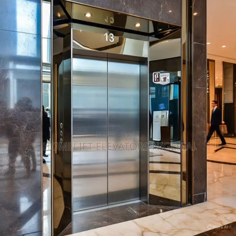 Passenger Elevator – Hairline Stainless