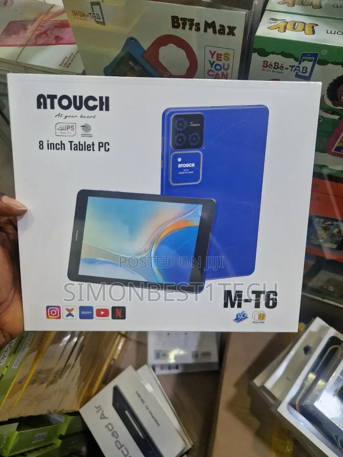 New M T6 8 Inches 12gb 512gb