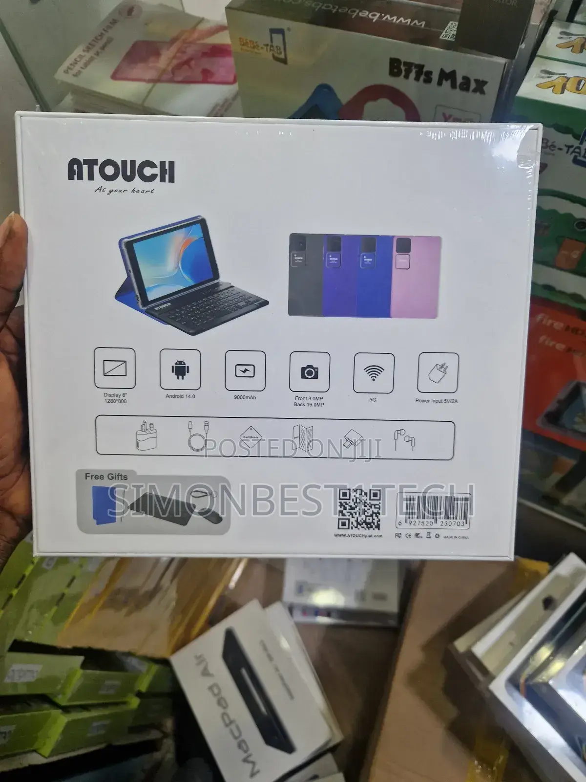 New M T6 8 Inches 12gb 512gb
