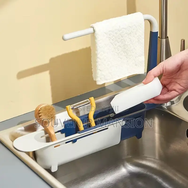Sink Drain Rack Storage Basket