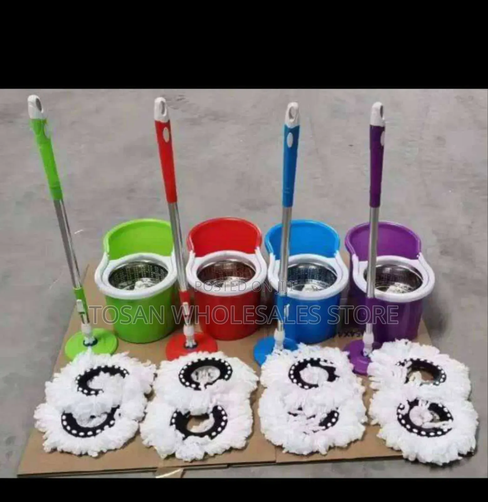 360° Rotating Spin Mop With Bucket