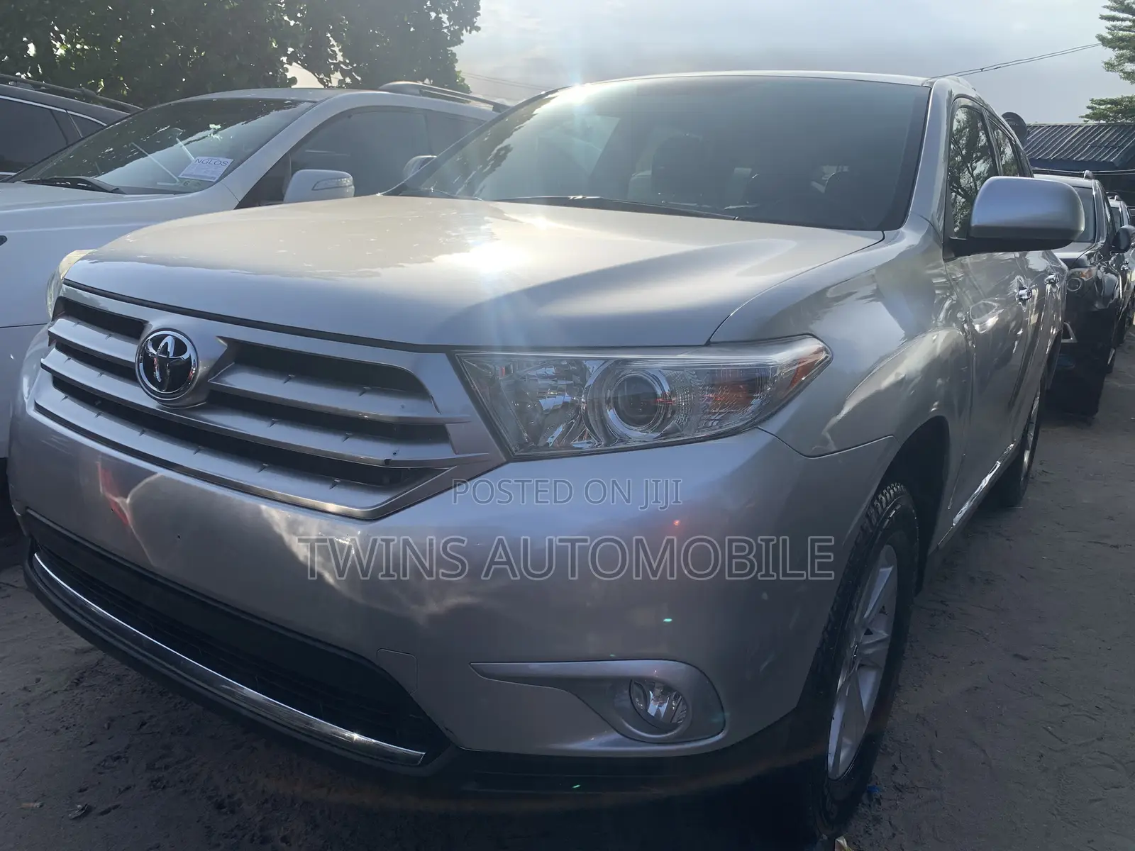 Toyota Highlander Limited 2012 Silver