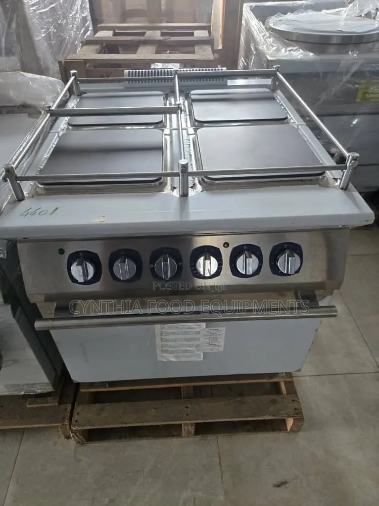 4 Burner Electric Cooker 440v Marine