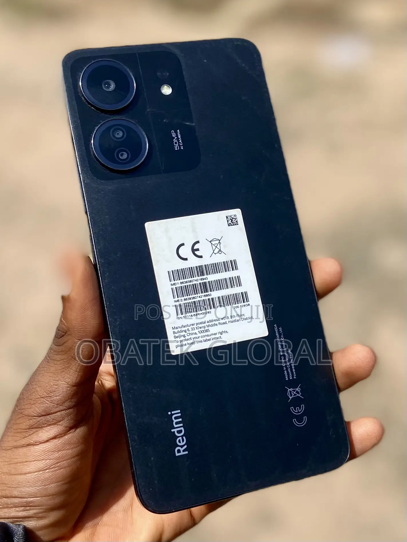 Xiaomi Redmi 13C 128 GB Black