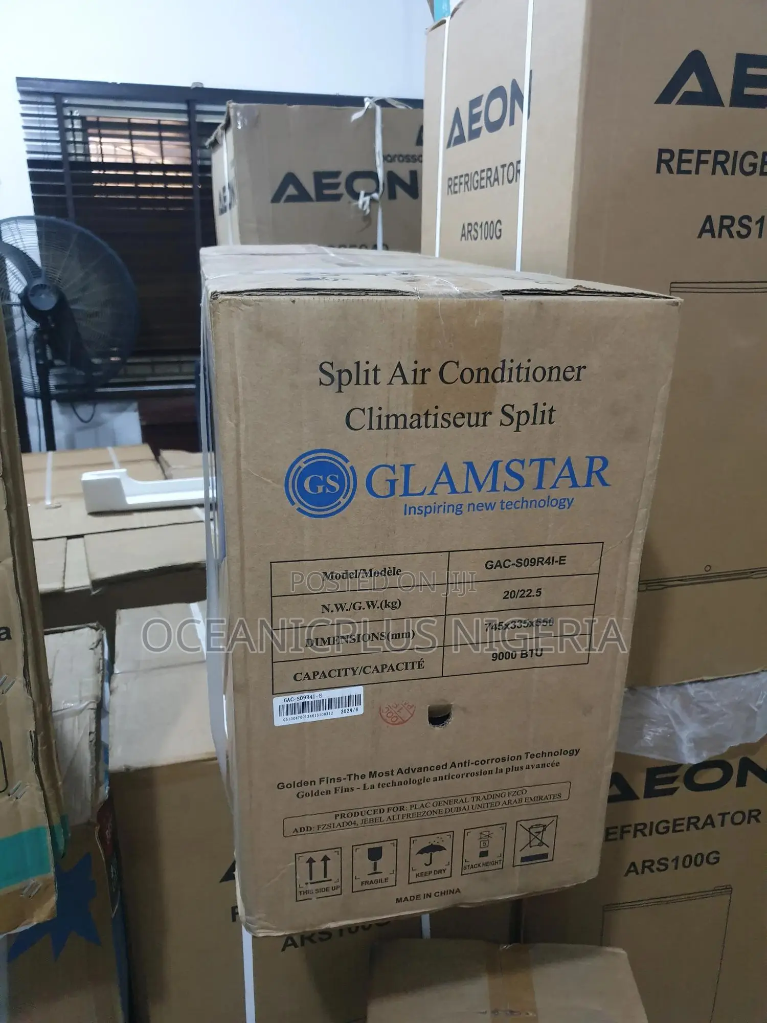Smart Cooling Glamstar Ac 1.0hp Inverter |Split Gac-S09r4i-E