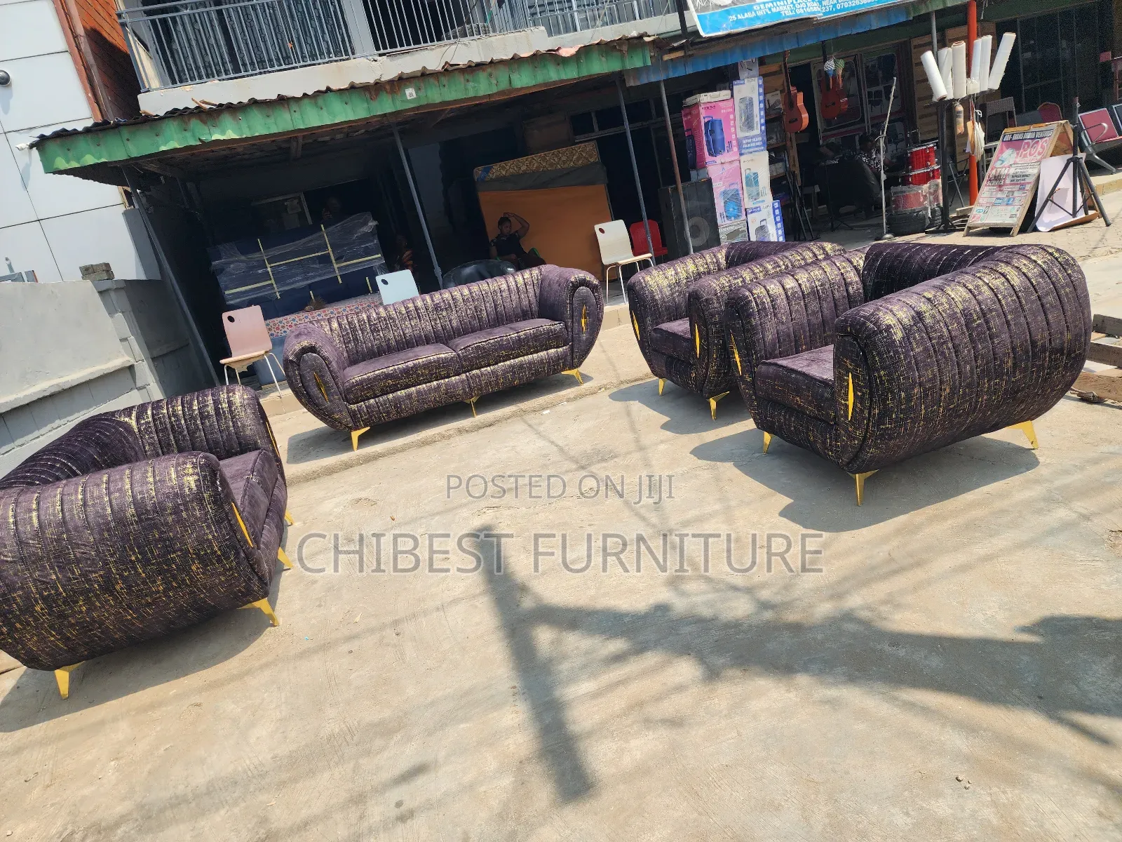 Quality Set of Brand New 7 Seaters Sofa Chairs