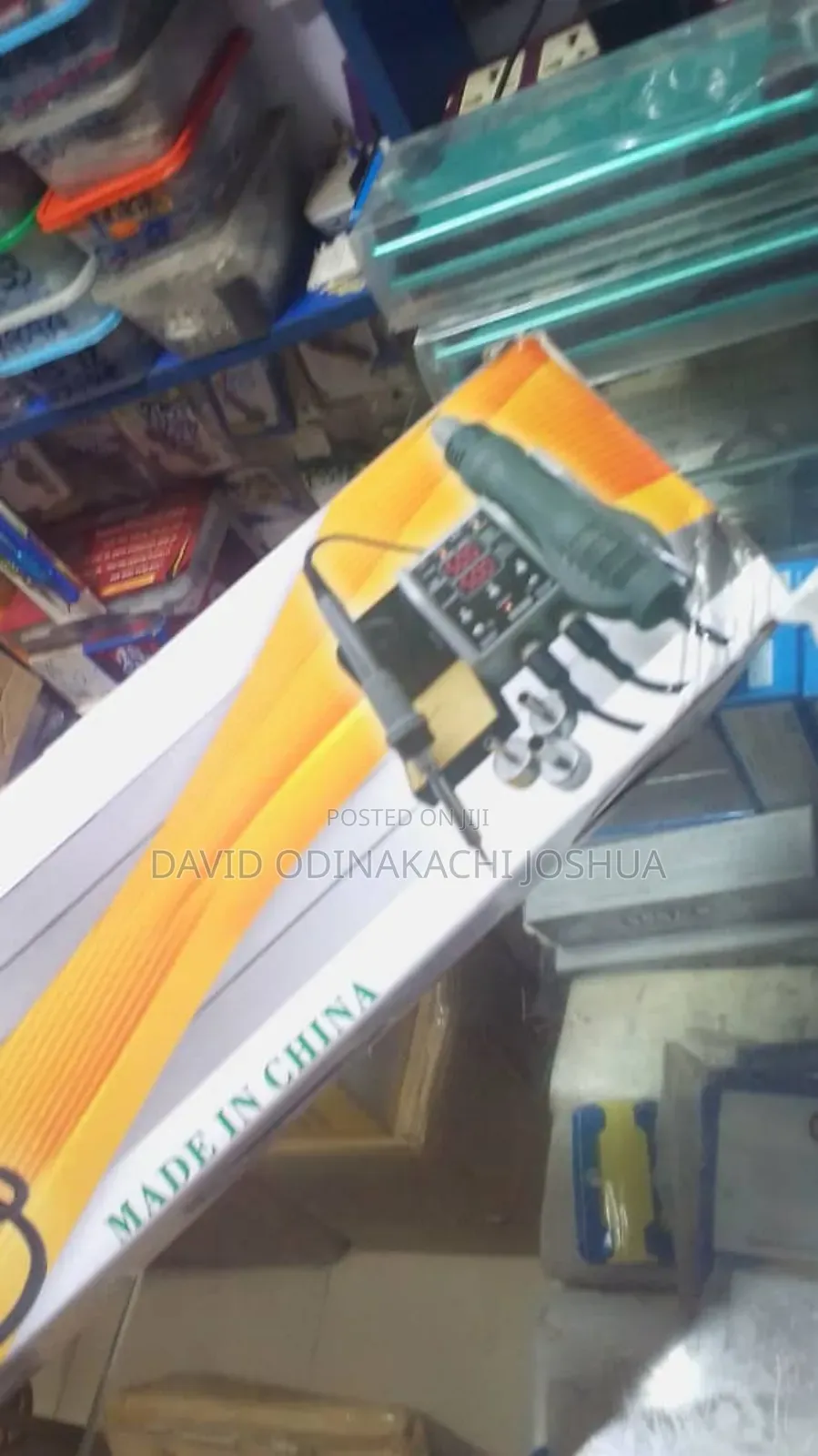2 In 1 Smd Rework Station, Soldering Station- Hot Air Gun.