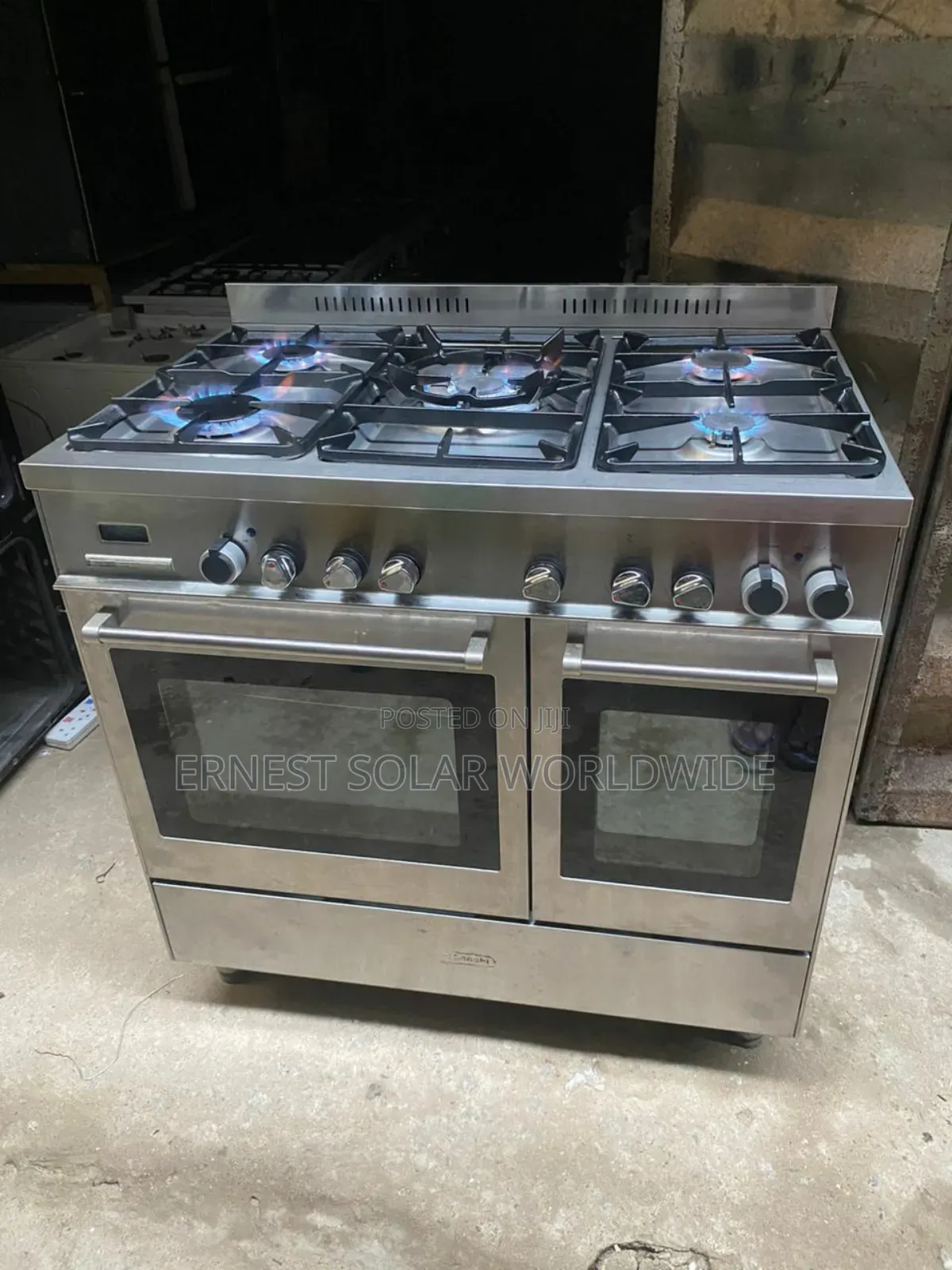 Uk Used Five Burner Gas Cooker Gas With Oven and Grill