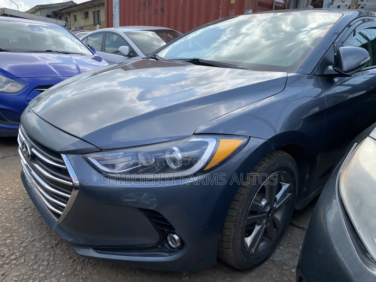 Hyundai Elantra Limited 2018 Gray