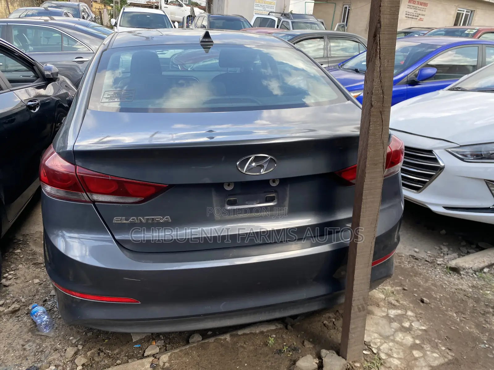 Hyundai Elantra Limited 2018 Gray
