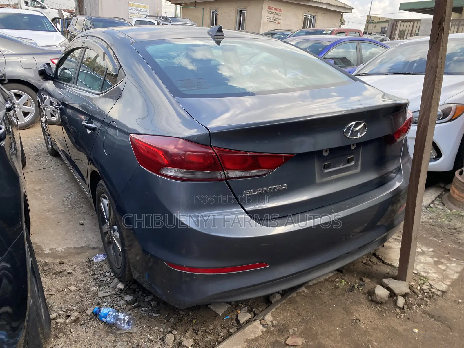Hyundai Elantra Limited 2018 Gray