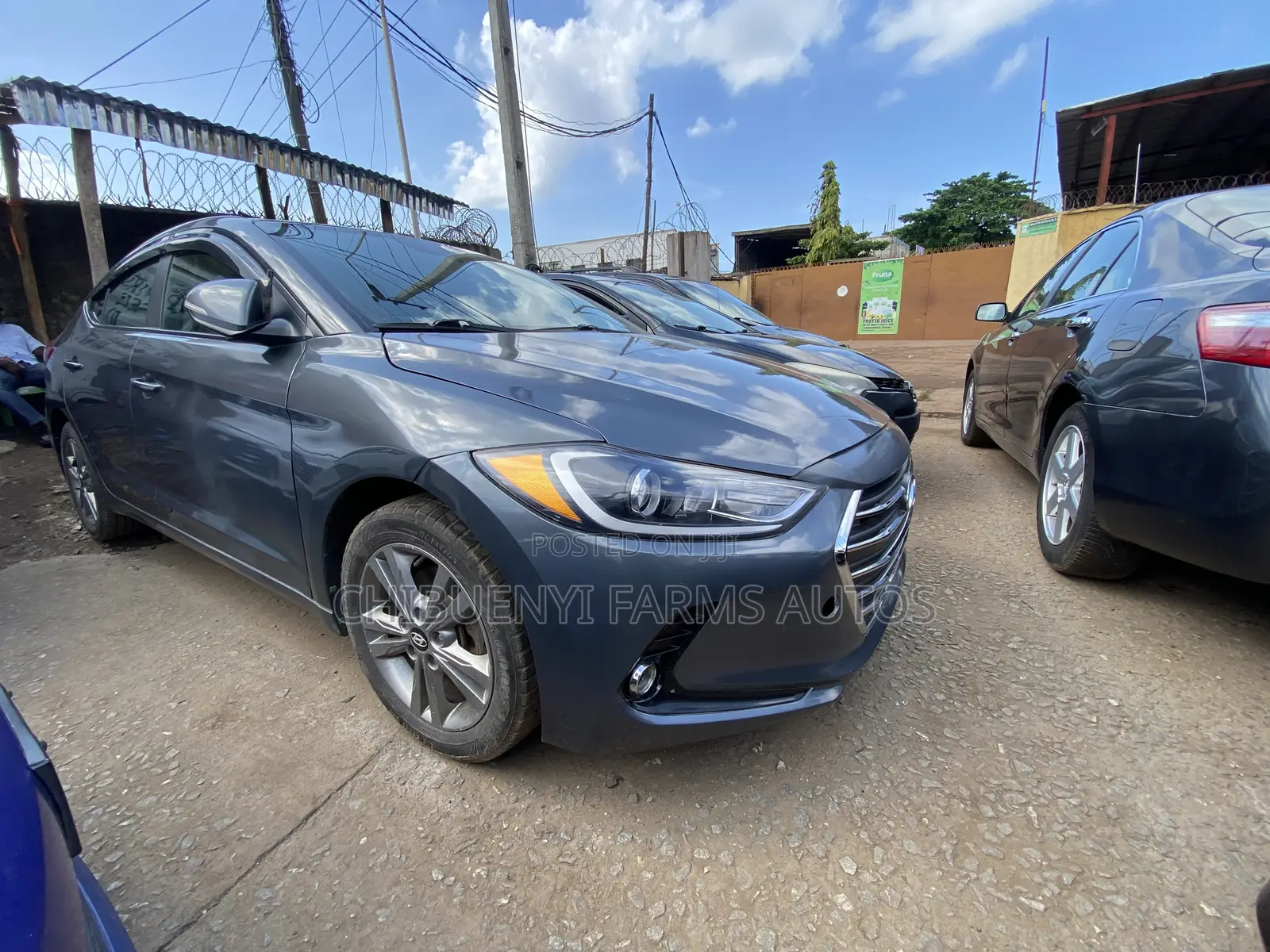 Hyundai Elantra Limited 2018 Gray