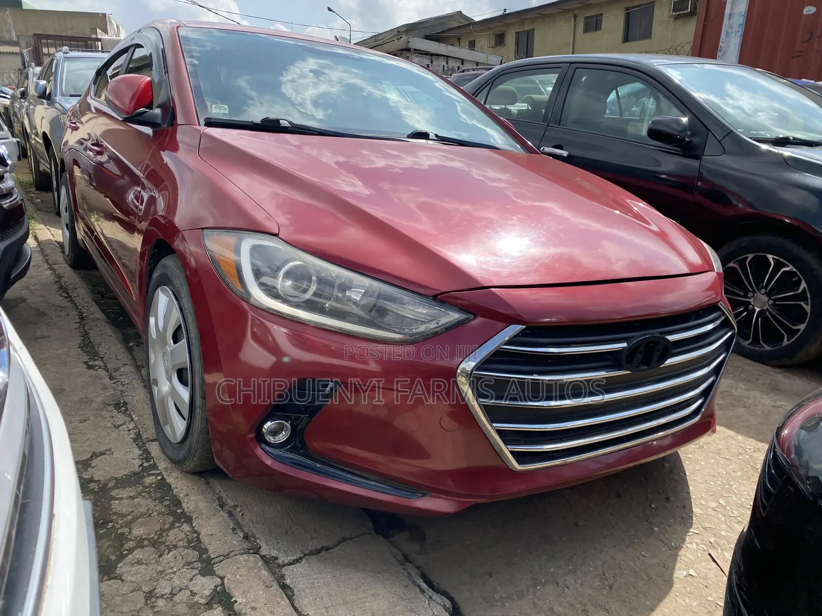 Hyundai Elantra 2017 Red